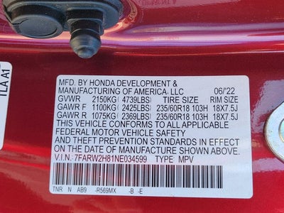 2022 Honda CR-V EX-L