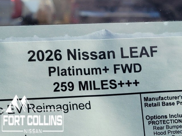 2026 Nissan Leaf PLATINUM EL