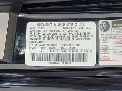 2026 Nissan Z Sport