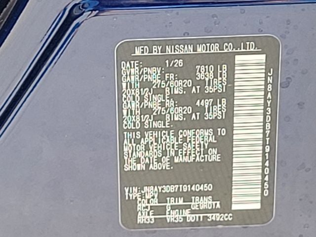 2026 Nissan Armada PRO-4X