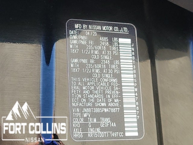 2023 Nissan Rogue SV