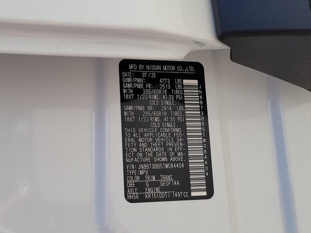 2026 Nissan Rogue SV