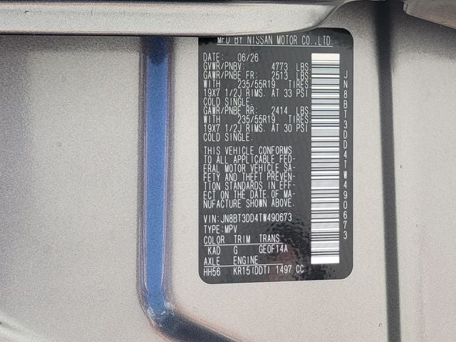 2026 Nissan Rogue Platinum