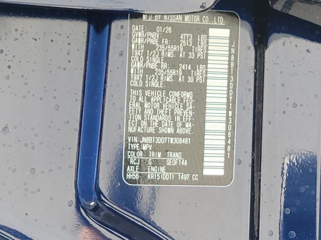 2026 Nissan Rogue Platinum