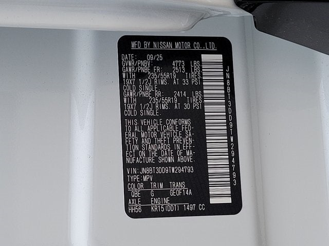 2026 Nissan Rogue Platinum