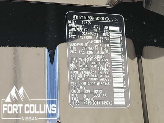 2026 Nissan Rogue Platinum