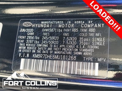 2021 Hyundai Palisade Calligraphy