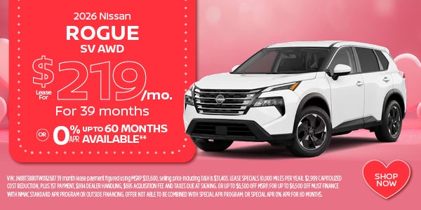 Nissan Rogue Special of the month