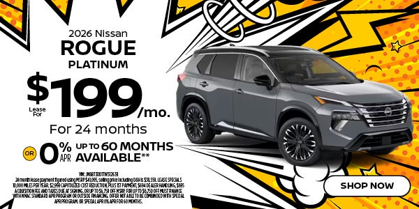 Nissan Rogue Special of the month