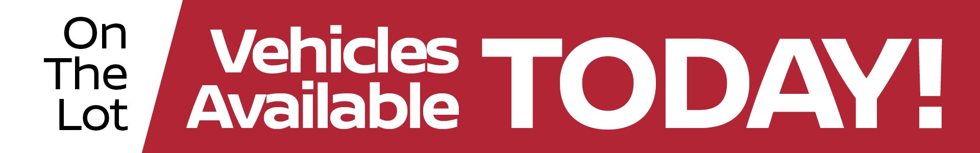 New Nissan Cars & SUVs Available Today